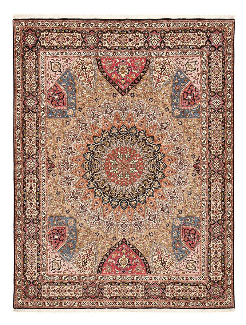 Persisk tæppe - Tabriz - Royal - 260 x 200 cm - beige