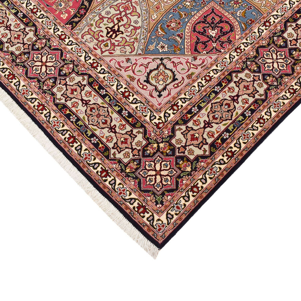 Persisk tæppe - Tabriz - Royal - 260 x 200 cm - beige