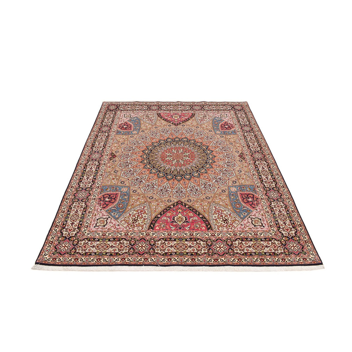 Persisk tæppe - Tabriz - Royal - 260 x 200 cm - beige