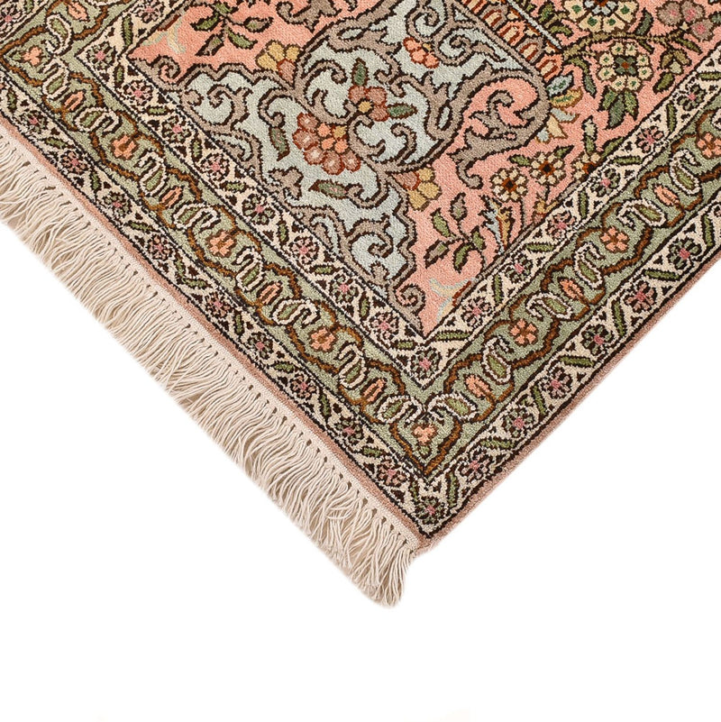 Persisk tæppe - Nomadisk - 128 x 79 cm - lys beige