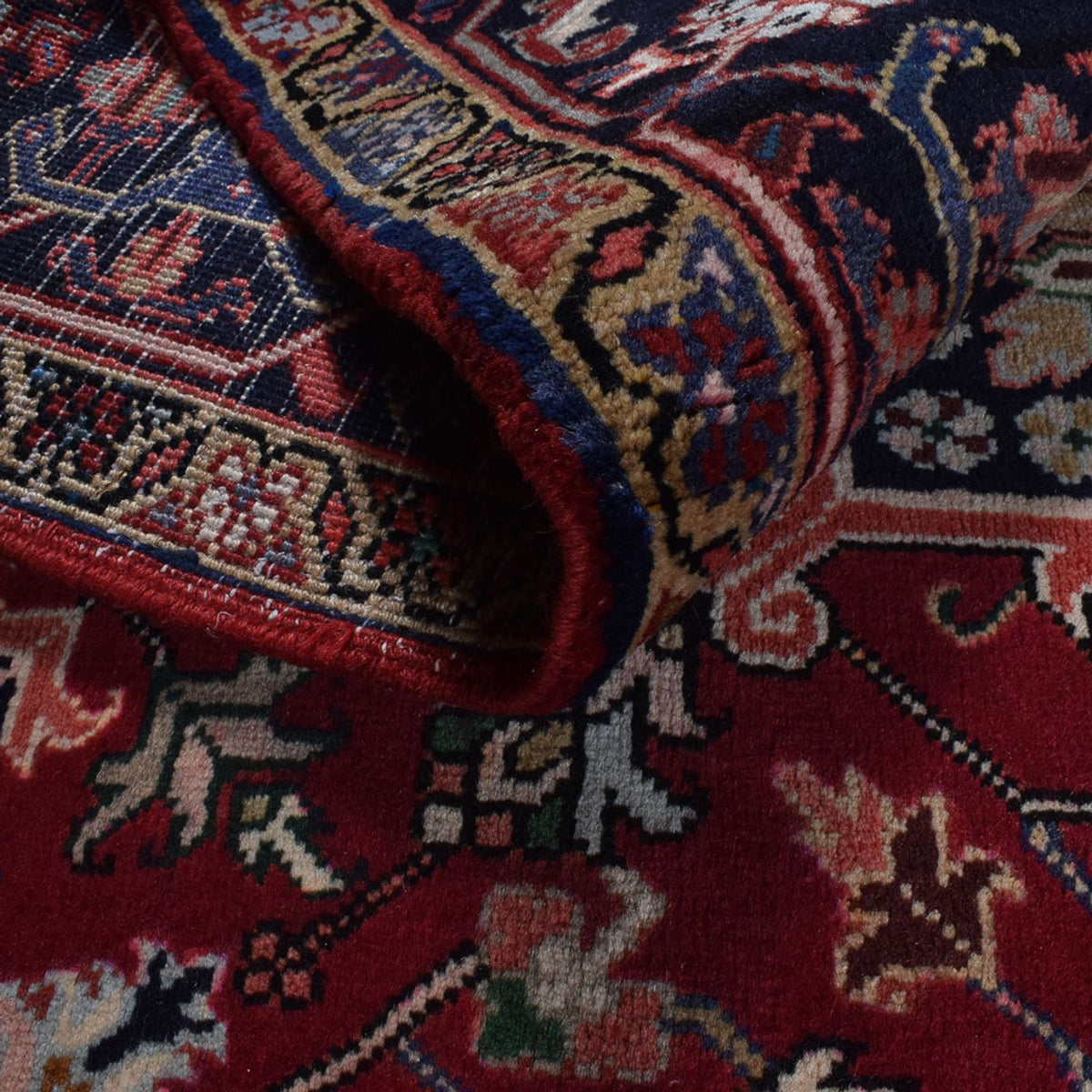 Persisk tæppe - Nomadisk - 291 x 205 cm - rød