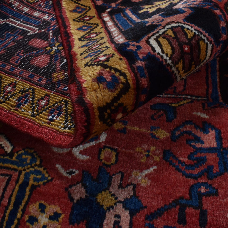 Persisk tæppe - Nomadisk - 274 x 197 cm - rød