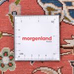 Persisk tæppe - Tabriz - Royal rundt  - 200 x 200 cm - flerfarvet