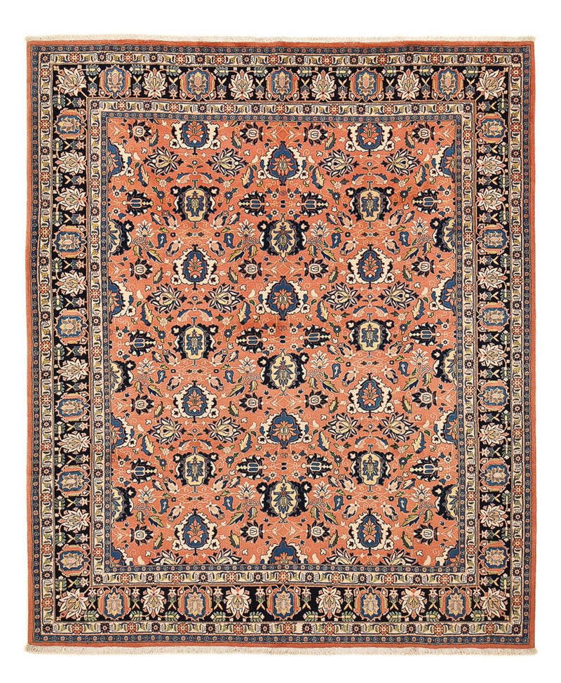 Persisk tæppe - Nomadisk - 305 x 253 cm - lysrød