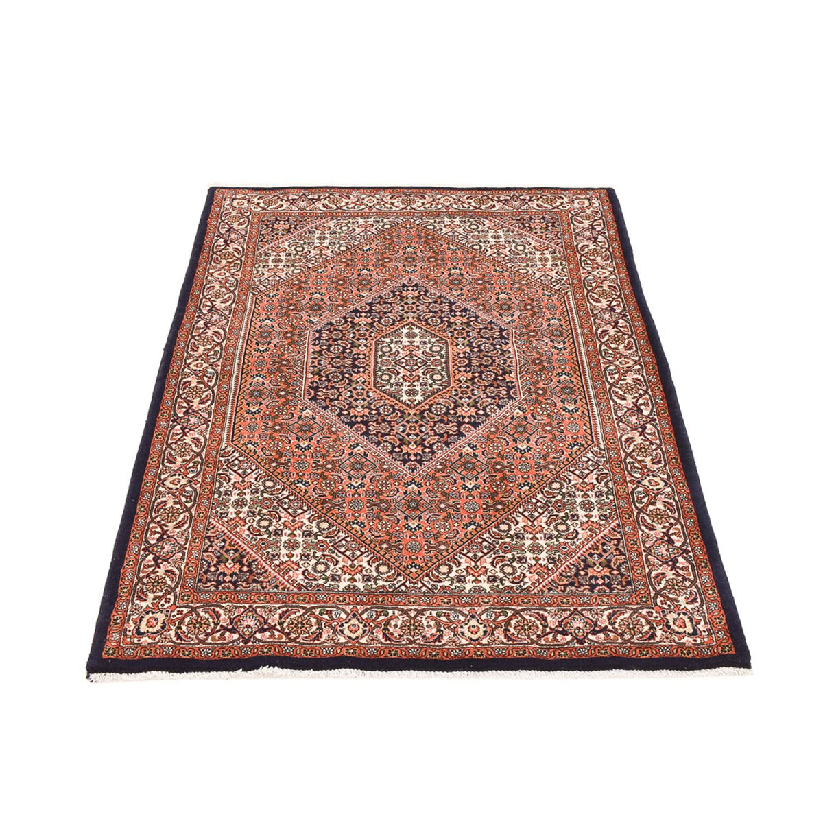 Persisk tæppe - Bijar - 162 x 113 cm - rust