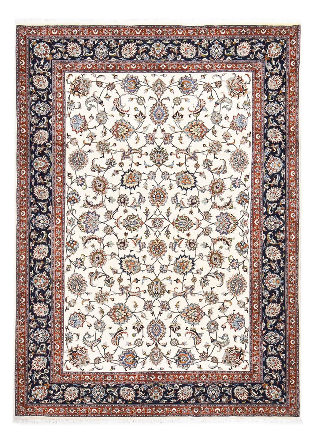 Persisk tæppe - Classic - Royal - 340 x 245 cm - creme