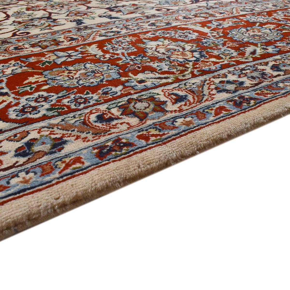Persisk tæppe - Keshan - 356 x 259 cm - rust
