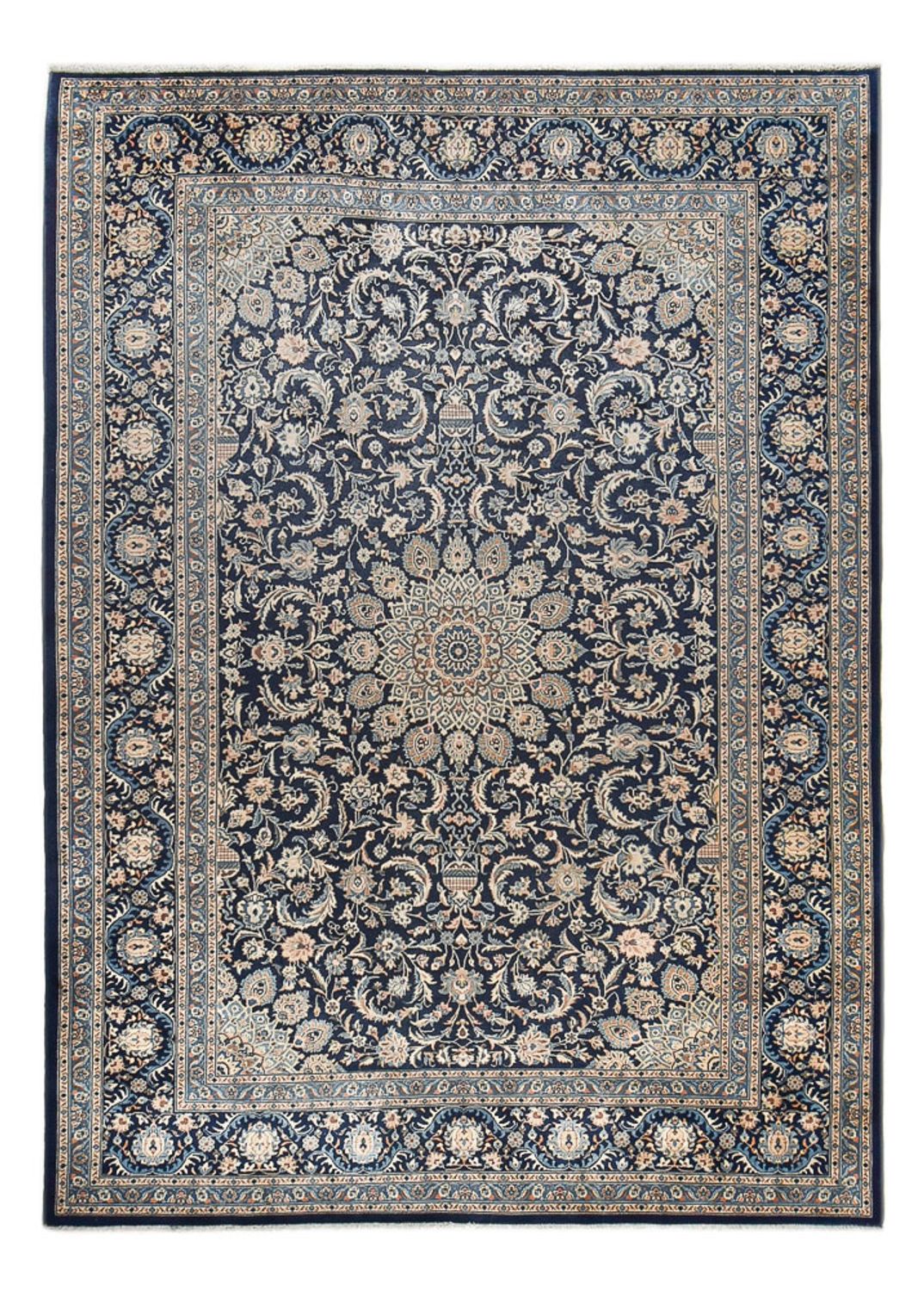 Persisk tæppe - Classic - 346 x 248 cm - mørkeblå