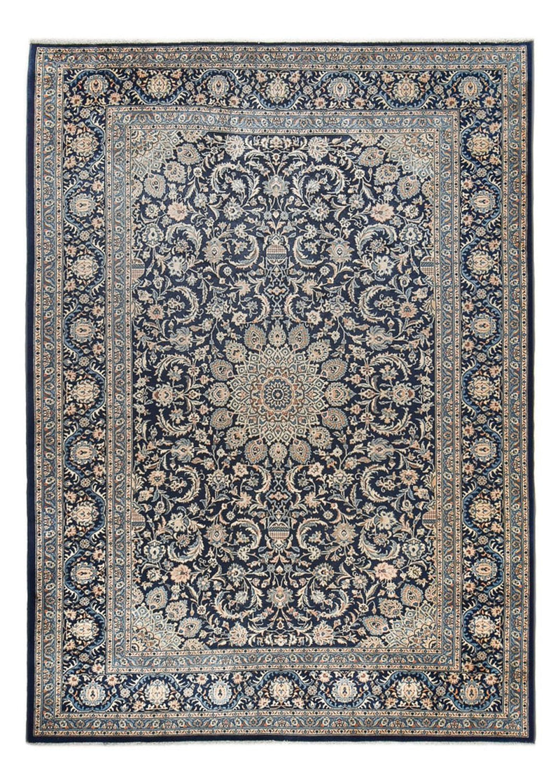 Persisk tæppe - Classic - 346 x 248 cm - mørkeblå