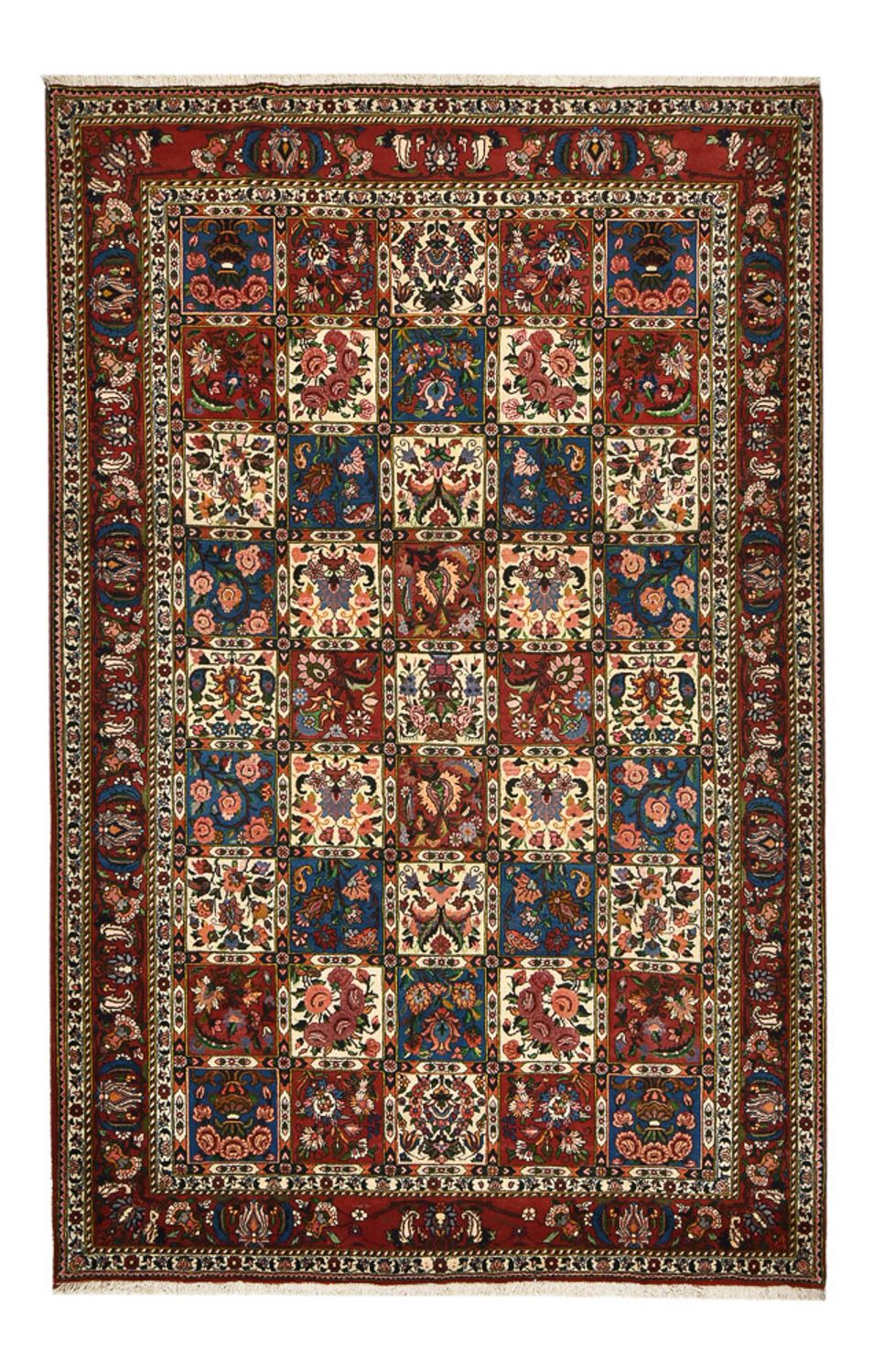 Persisk tæppe - Nomadisk - 319 x 204 cm - flerfarvet