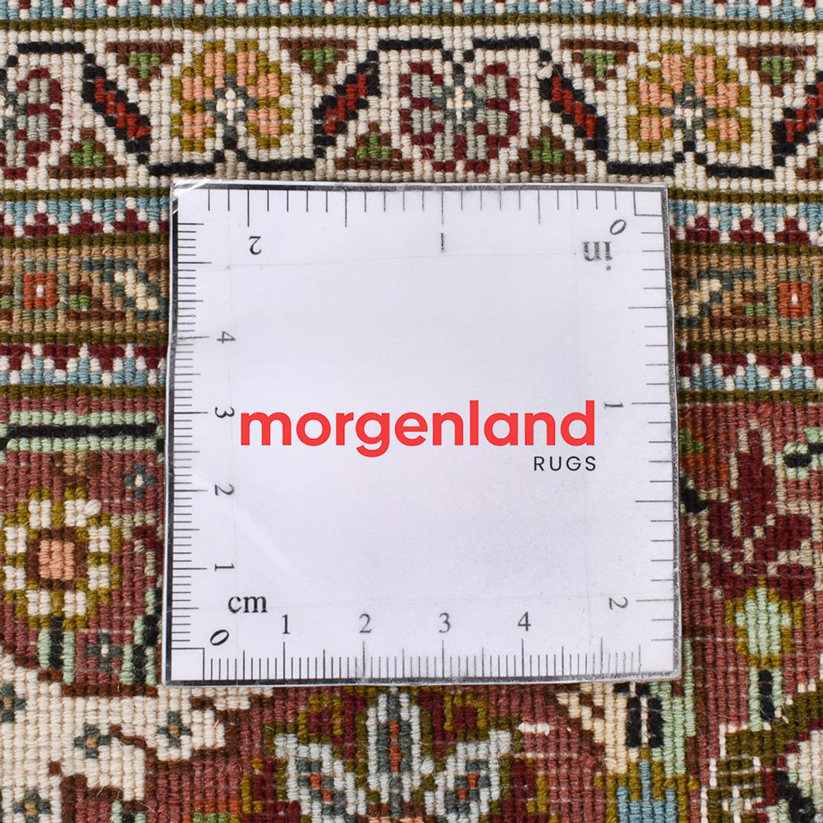 Løber Persisk tæppe - Tabriz - Royal - 405 x 153 cm - rust