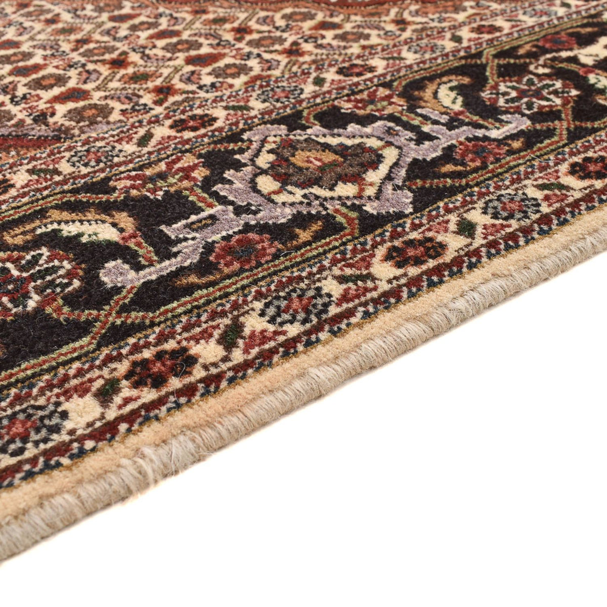 Persisk tæppe - Tabriz - Royal firkantet  - 203 x 195 cm - mørk beige