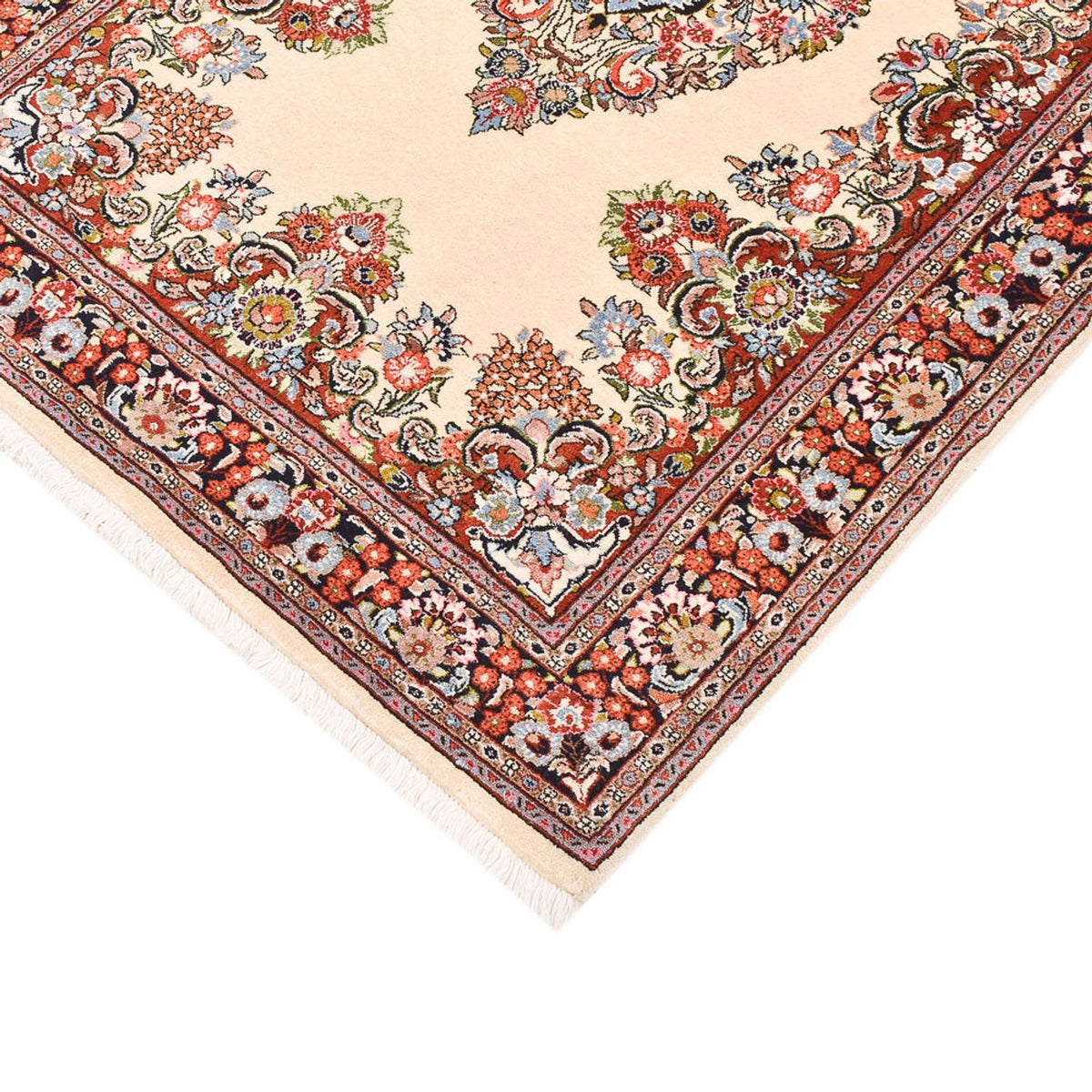 Persisk tæppe - Bijar - 151 x 99 cm - beige