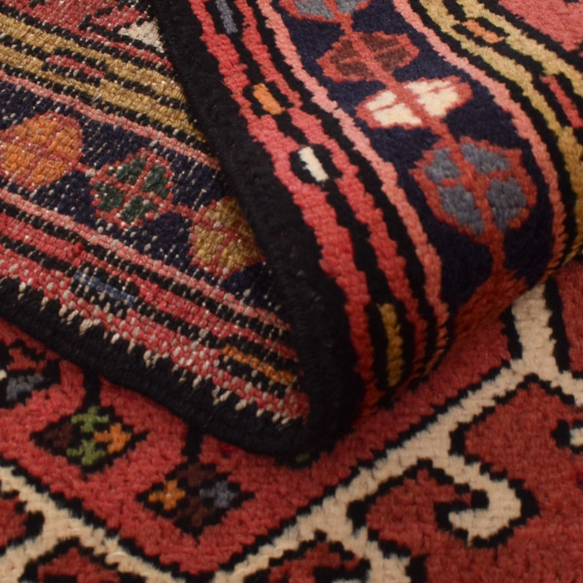 Løber Persisk tæppe - Nomadisk - 281 x 68 cm - lysrød