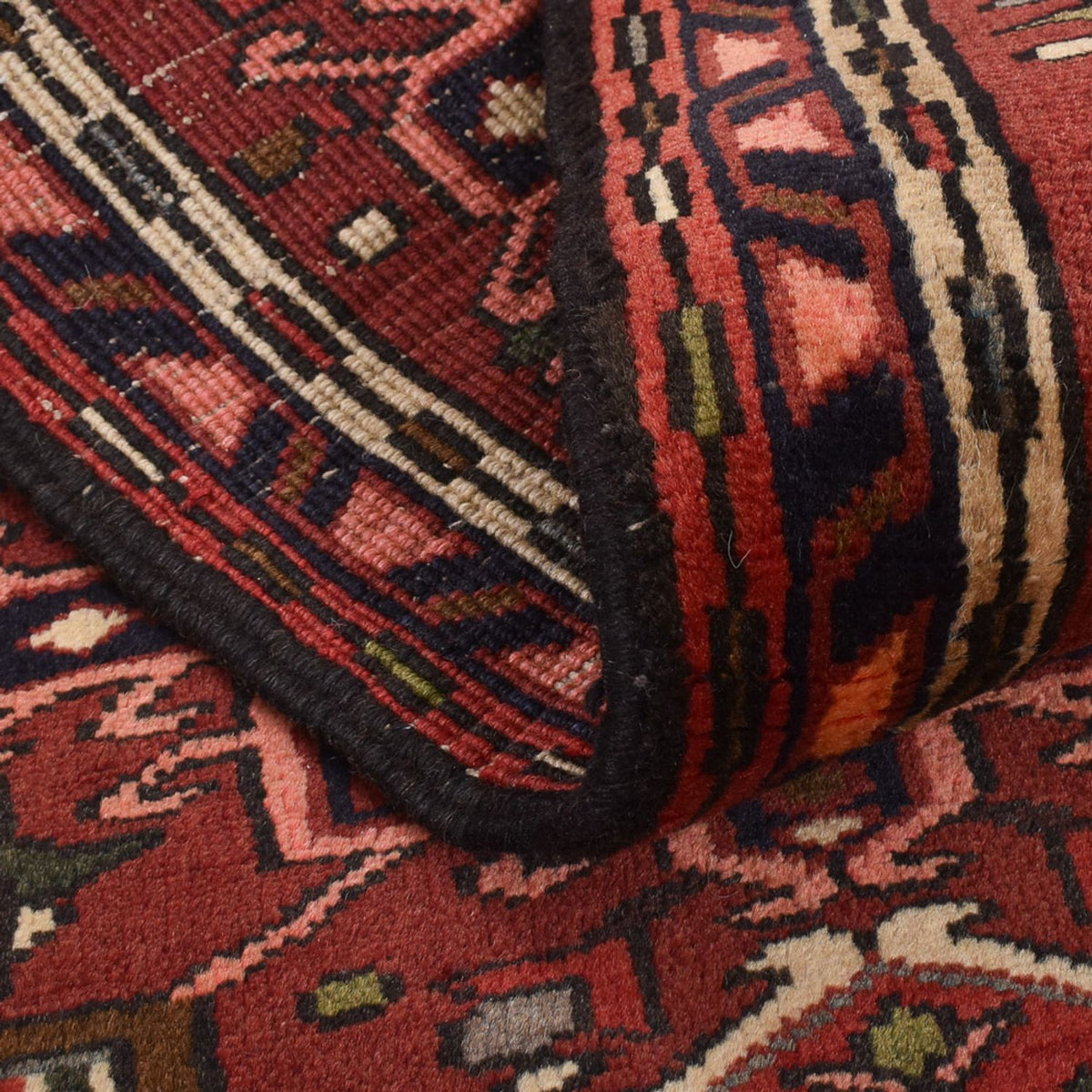 Løber Persisk tæppe - Nomadisk - 300 x 68 cm - rød