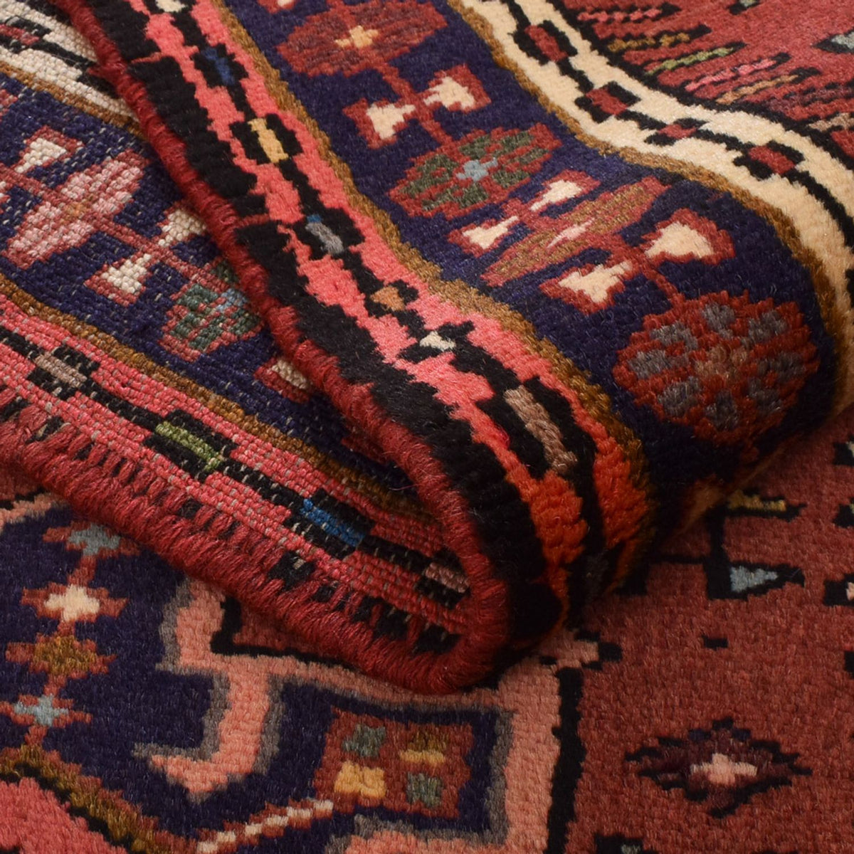 Løber Persisk tæppe - Nomadisk - 292 x 72 cm - lysrød