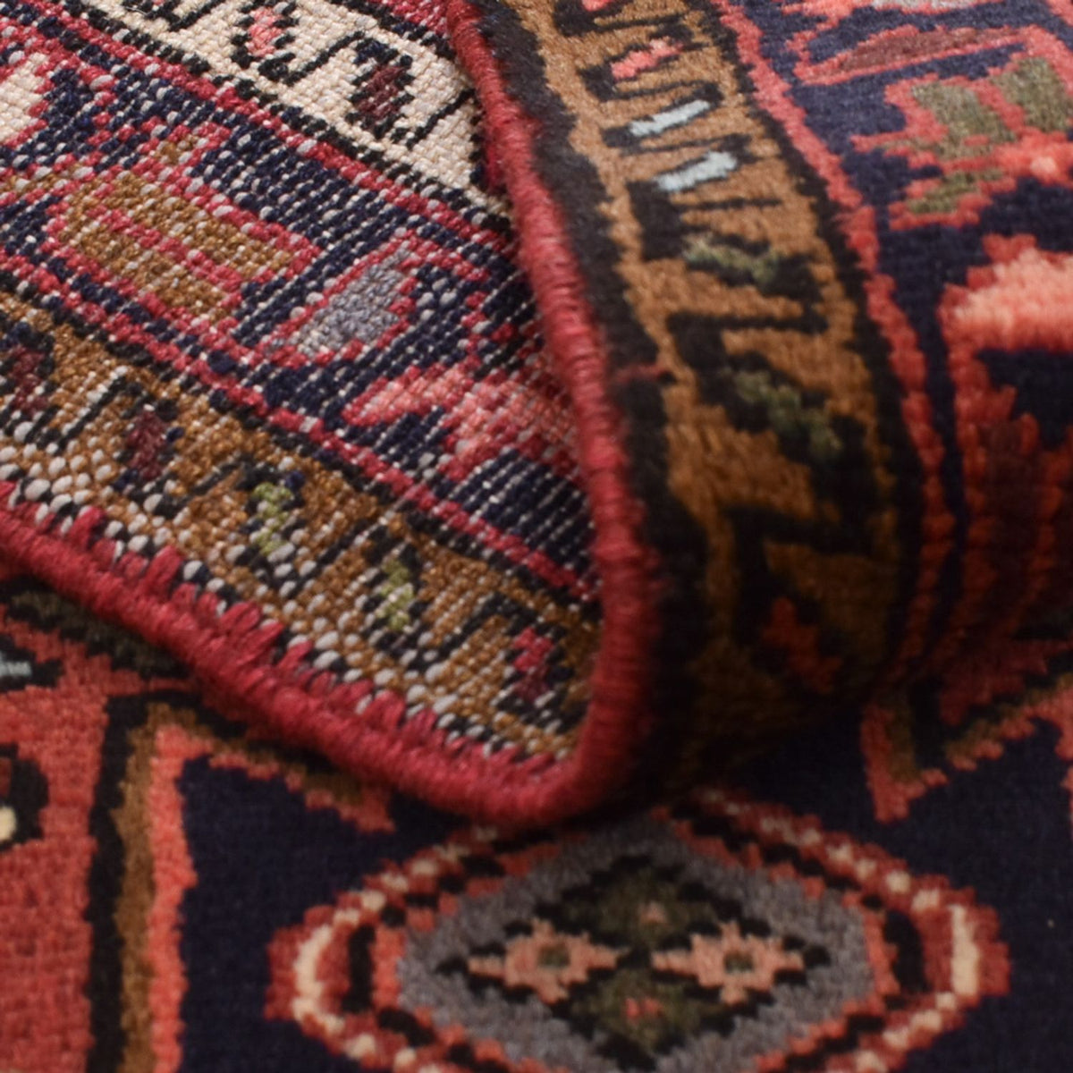 Løber Persisk tæppe - Nomadisk - 290 x 73 cm - lysrød