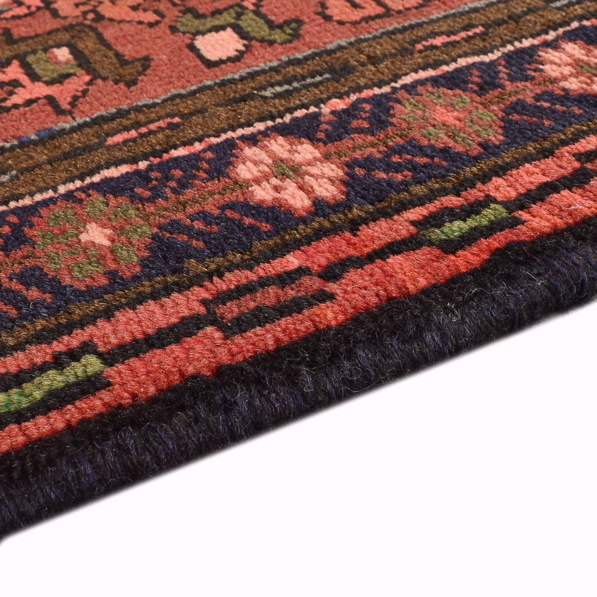 Løber Persisk tæppe - Nomadisk - 294 x 72 cm - lysrød