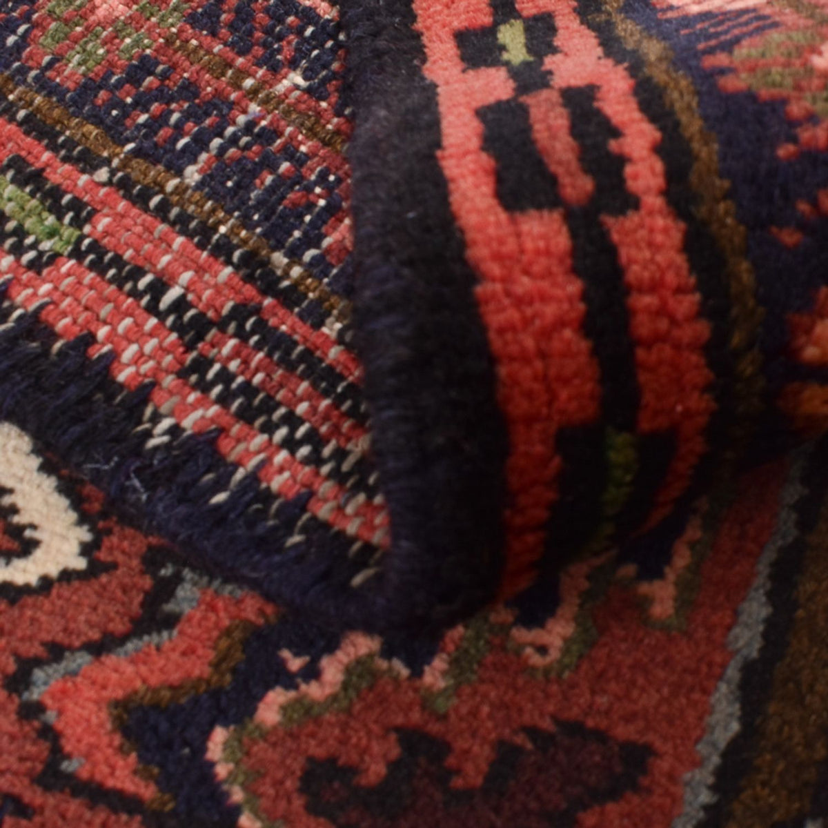 Løber Persisk tæppe - Nomadisk - 294 x 72 cm - lysrød