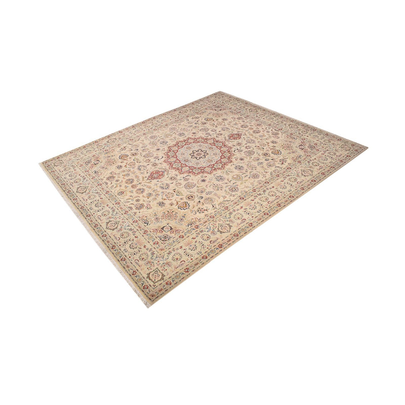 Persisk tæppe - Tabriz - Royal - 349 x 298 cm - beige