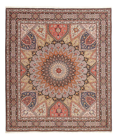 Tabriz - 50 Raj Tæppe 253x302cm - Persisk tæppe