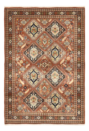 Gabbeh-tæppe - Kashkuli Persisk - 290 x 176 cm - mørk beige