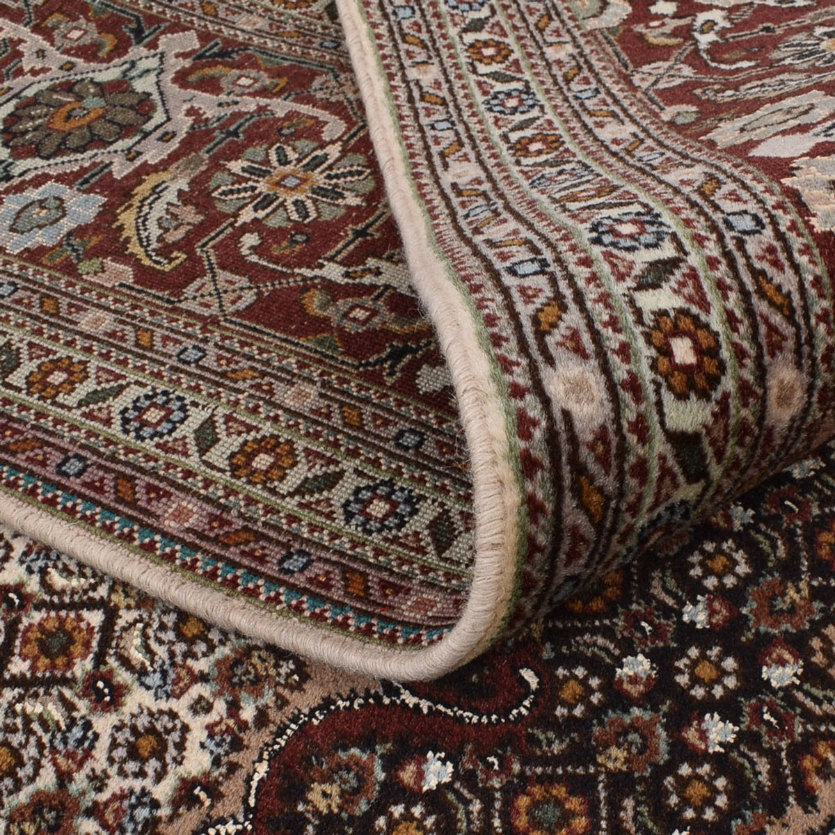 Persisk tæppe - Tabriz - Royal firkantet  - 252 x 247 cm - brun