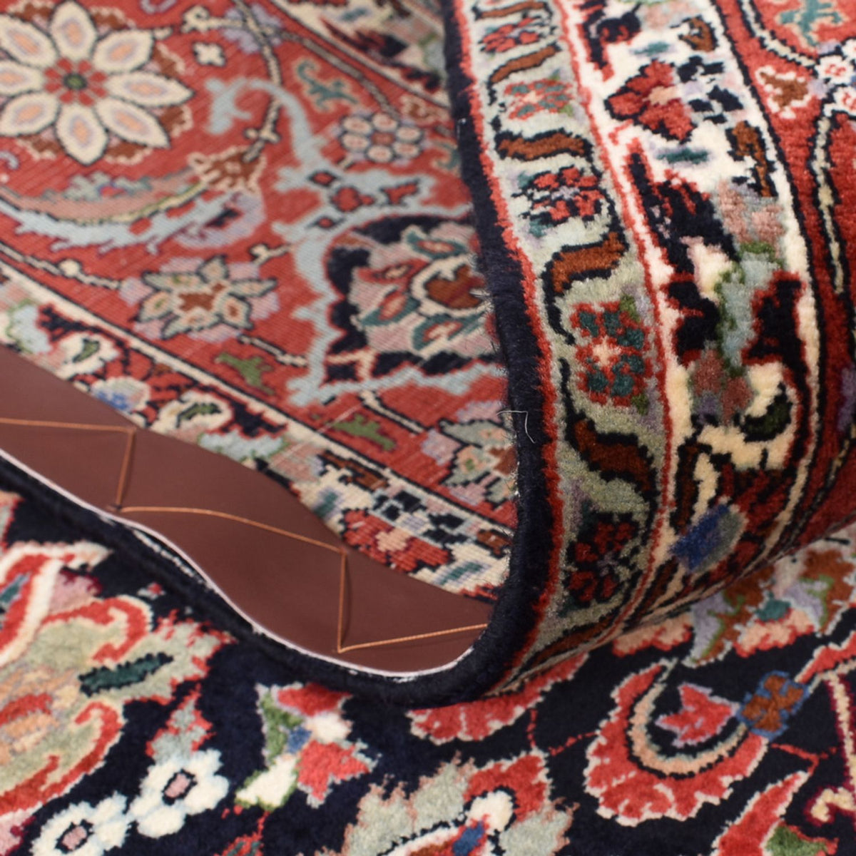 Persisk tæppe - Bijar - 247 x 210 cm - rust