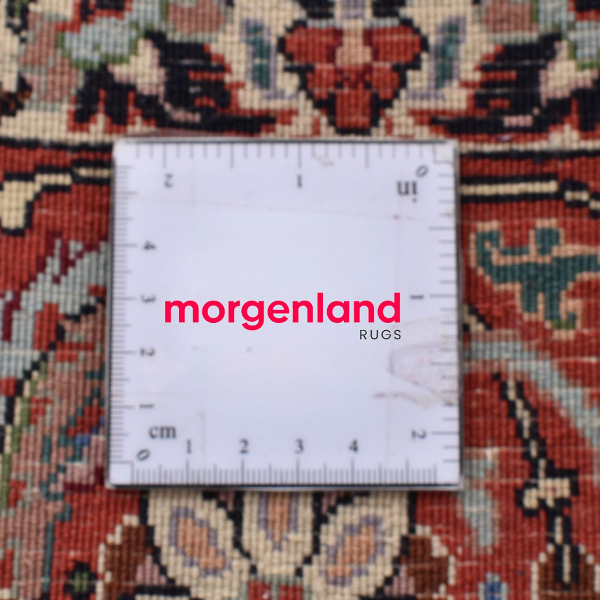 Persisk tæppe - Bijar - 247 x 210 cm - rust