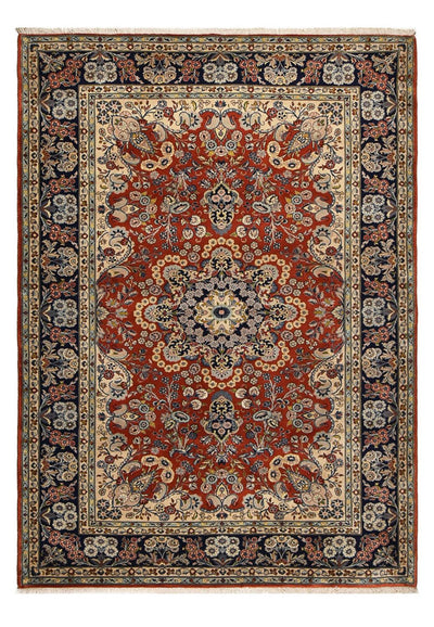 Kashan Tæppe 208x288cm - Persisk tæppe - mørkerød