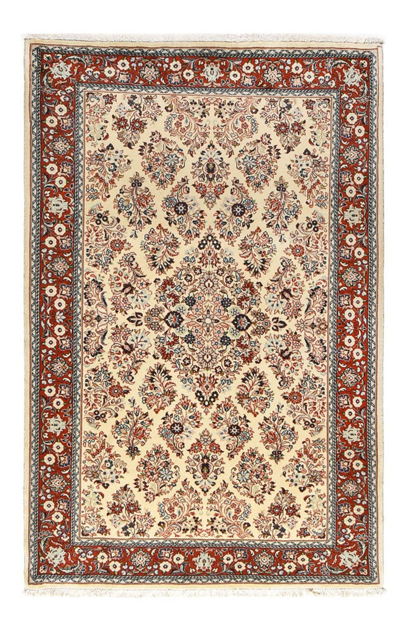 Persisk tæppe - Classic - 208 x 134 cm - creme