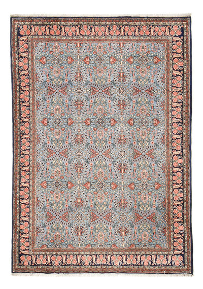 Bidjar Tæppe 222x310cm - Persisk tæppe - lyseblå