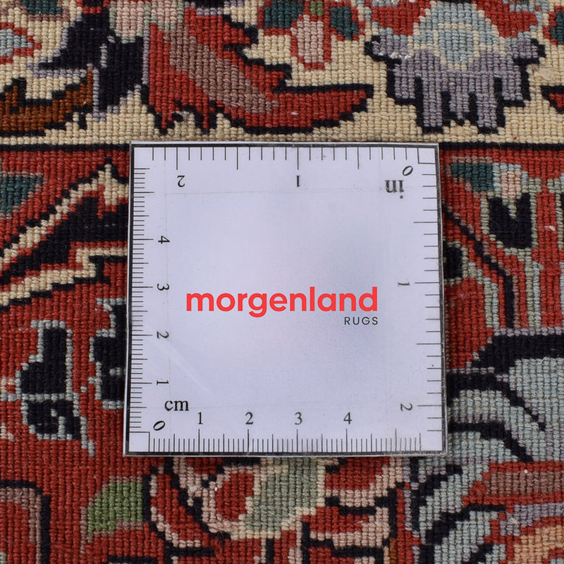 Persisk tæppe - Bijar - 305 x 206 cm - rust