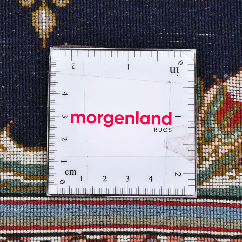 Persisk tæppe - Tabriz - Royal - 90 x 60 cm - mørkeblå