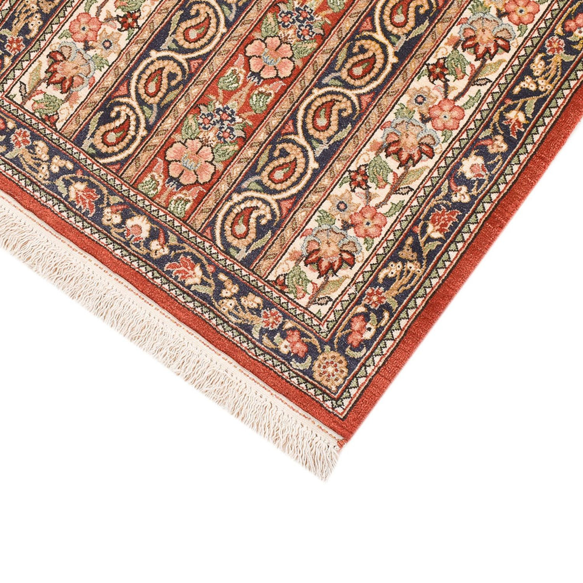 Løber Persisk tæppe - Ghom - Royal - 156 x 51 cm - lys beige