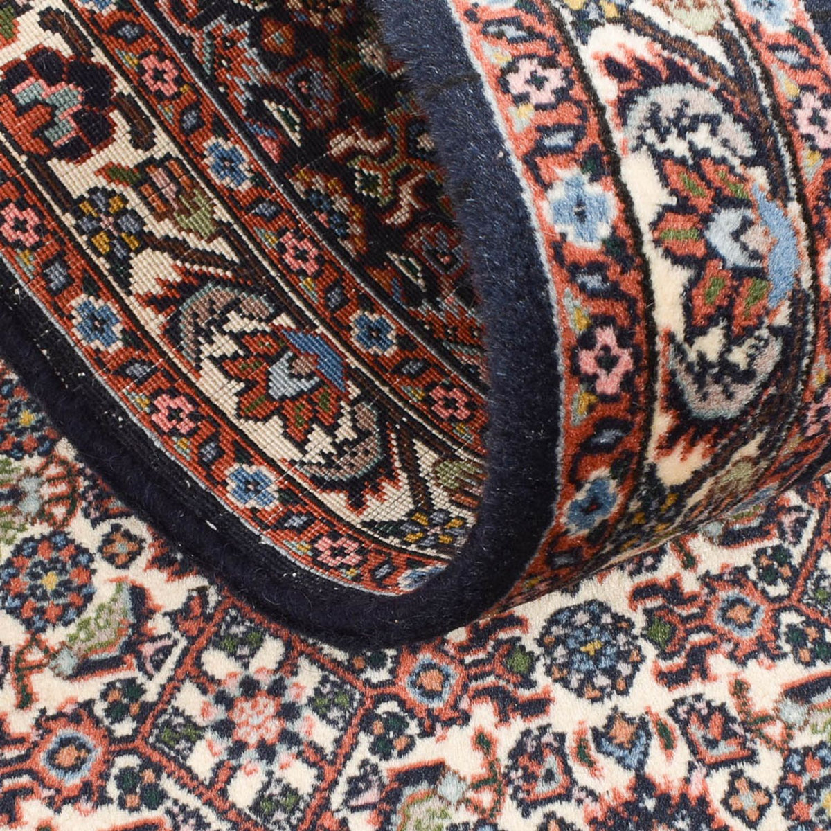 Løber Persisk tæppe - Bijar - 247 x 55 cm - rust