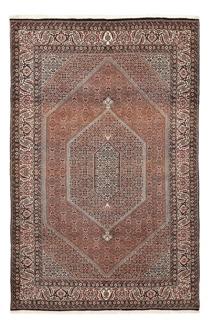 Persisk tæppe - Bijar - 300 x 198 cm - rust