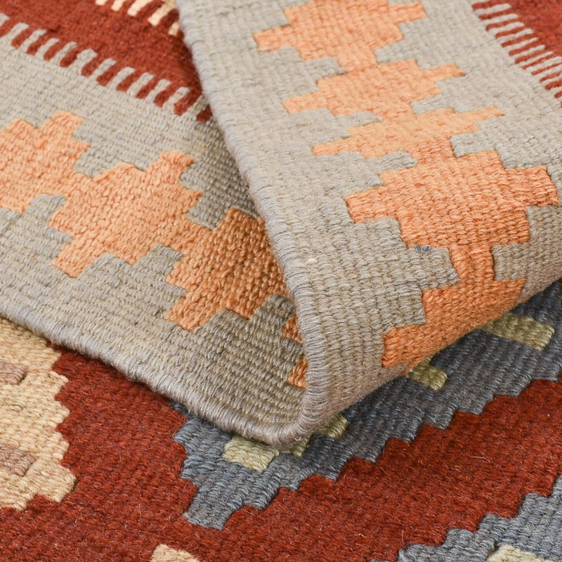 Kelim-tæppe - orientalsk - 140 x 100 cm - flerfarvet