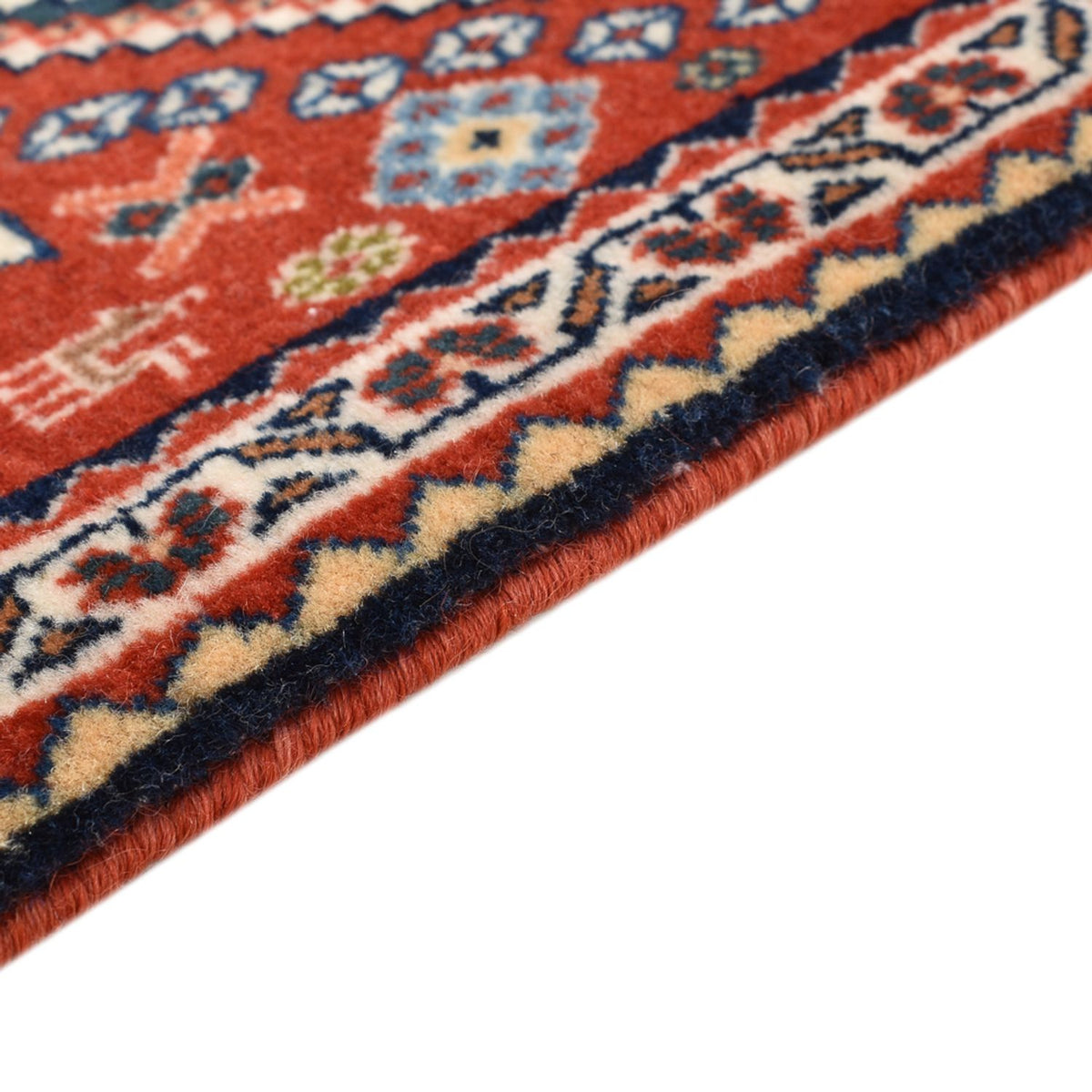 Gabbeh-tæppe - Kashkuli Persisk - 60 x 35 cm - rød