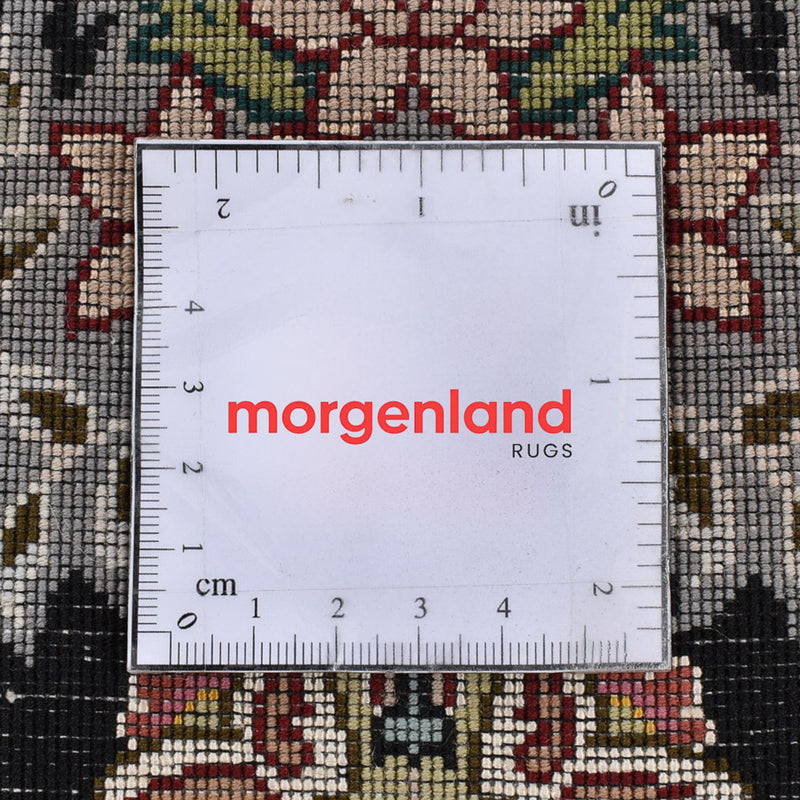 Løber Persisk tæppe - Tabriz - Premium - 210 x 80 cm - mørkeblå