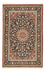 Persisk tæppe - Isfahan - Premium - 158 x 103 cm - mørkeblå