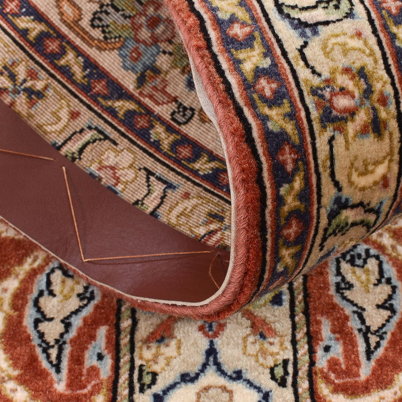 Løber Persisk tæppe - Ghom - Royal - 150 x 51 cm - mørk beige