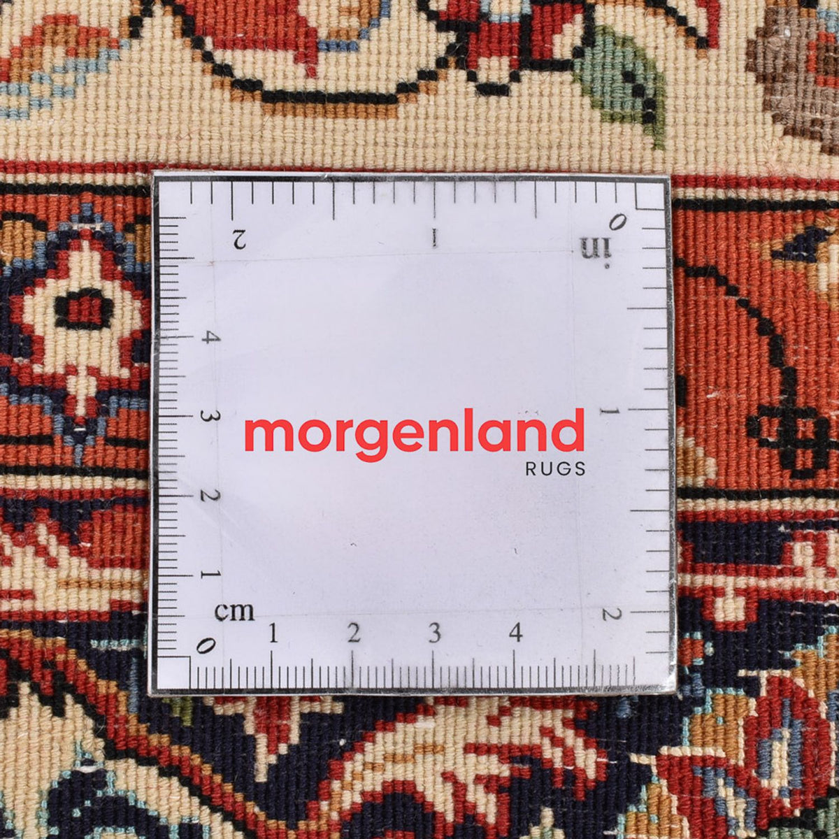 Persisk tæppe - Ghom - Royal - 157 x 109 cm - lys beige