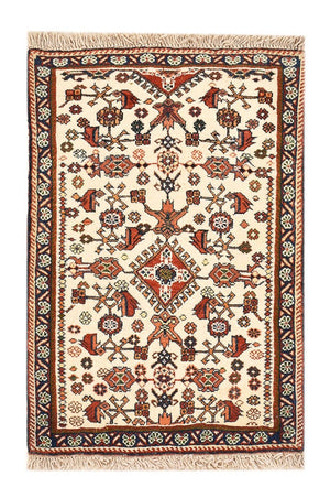 Gabbeh-tæppe - Kashkuli Persisk - 60 x 40 cm - beige