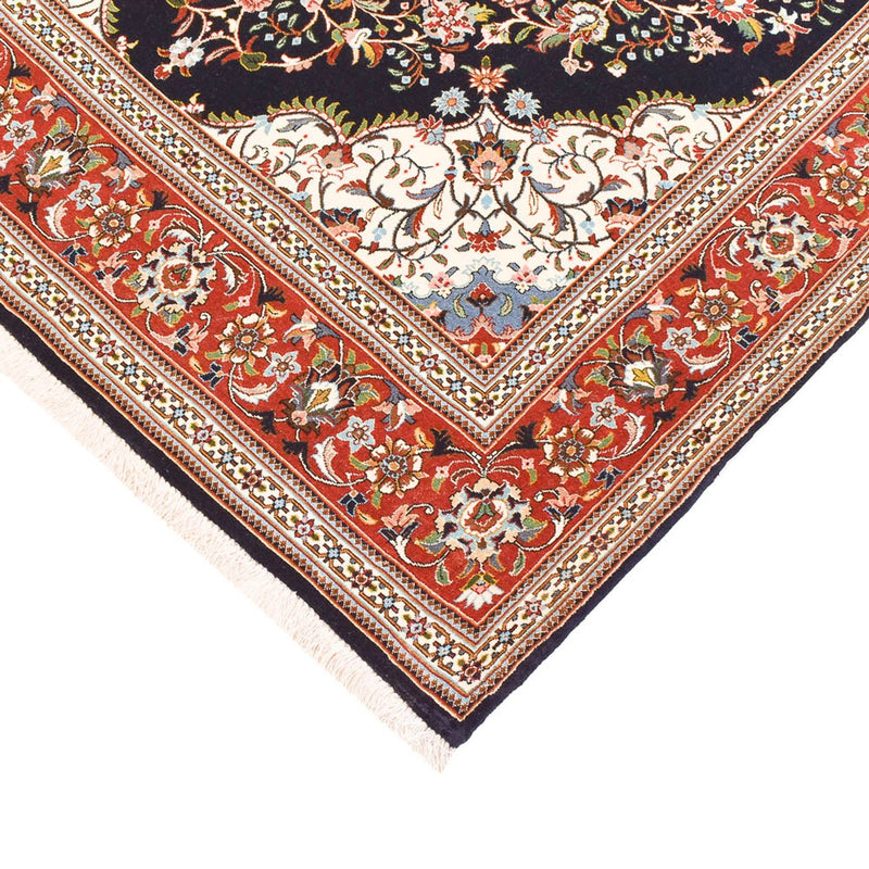 Persisk tæppe - Ghom - Royal - 218 x 138 cm - mørkeblå