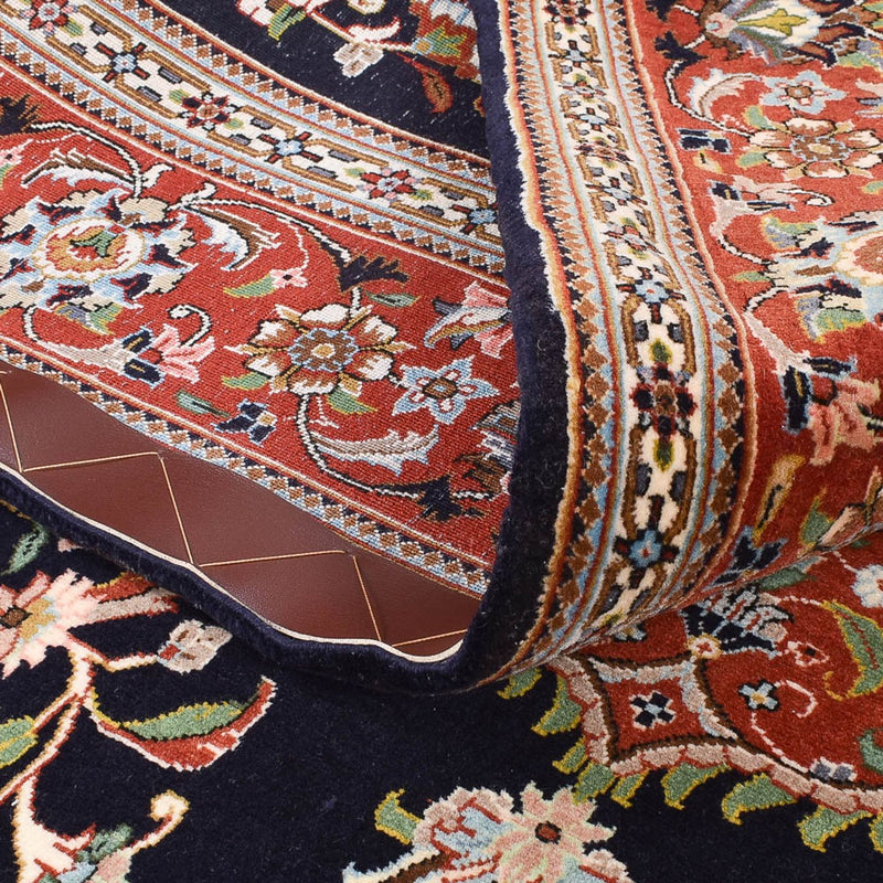 Persisk tæppe - Ghom - Royal - 218 x 138 cm - mørkeblå