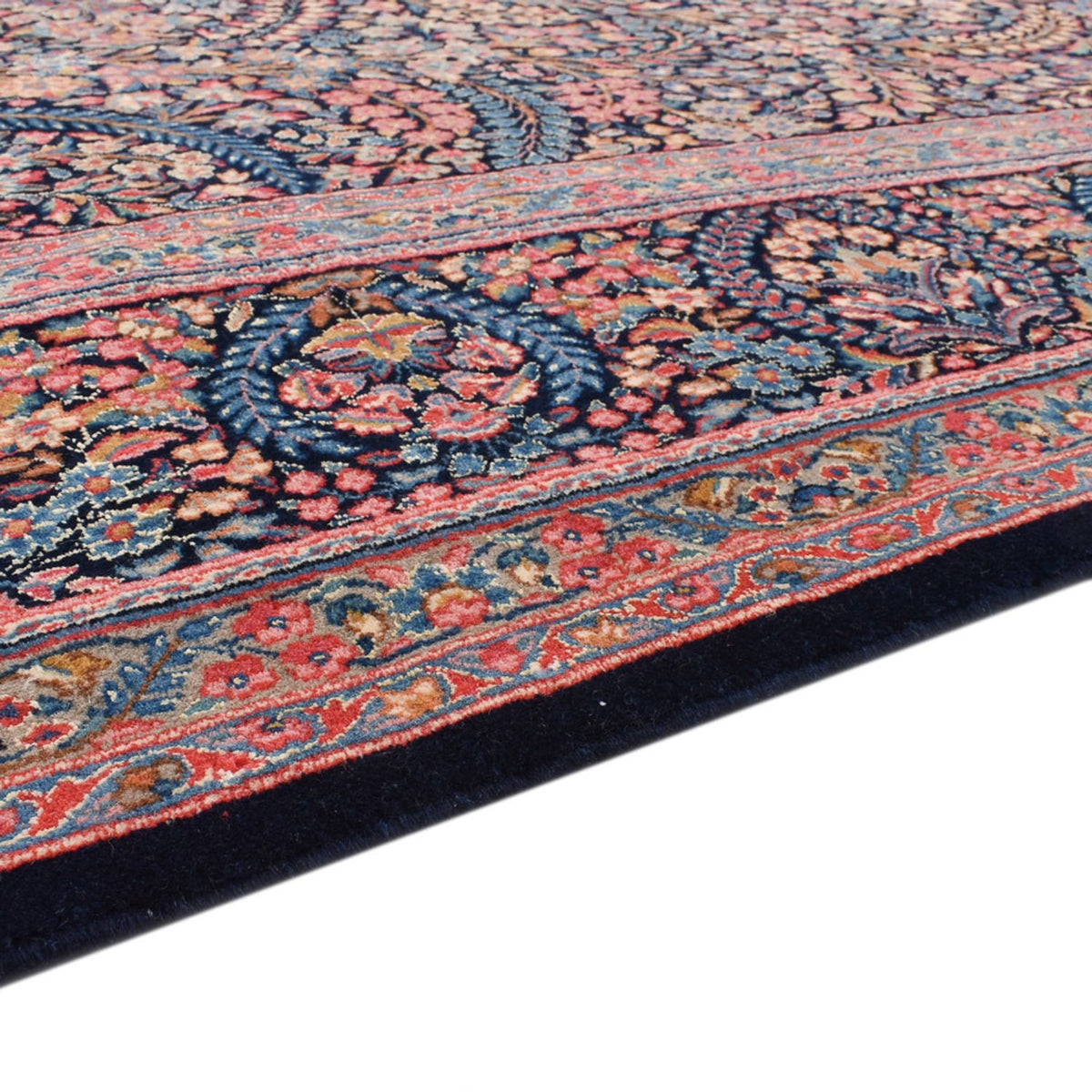 Persisk tæppe - Royal - 313 x 220 cm - mørkerød