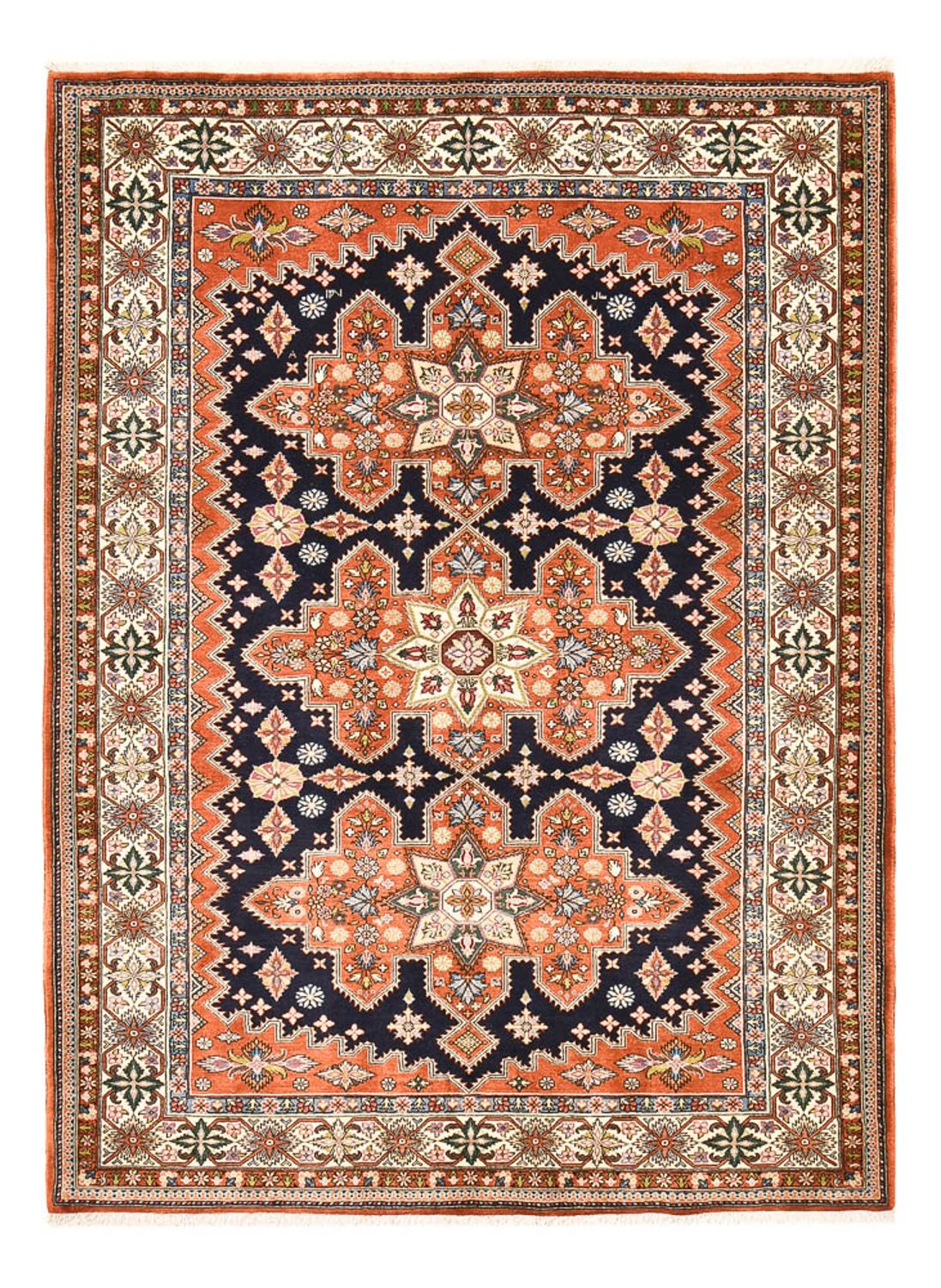 Persisk tæppe - Nomadisk - 238 x 178 cm - flerfarvet