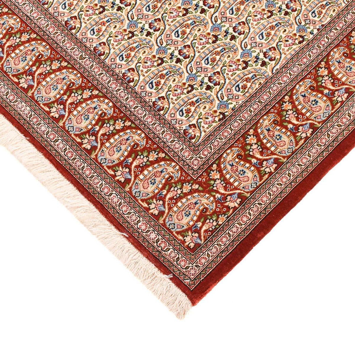 Persisk tæppe - Ghom - Royal - 154 x 104 cm - rust