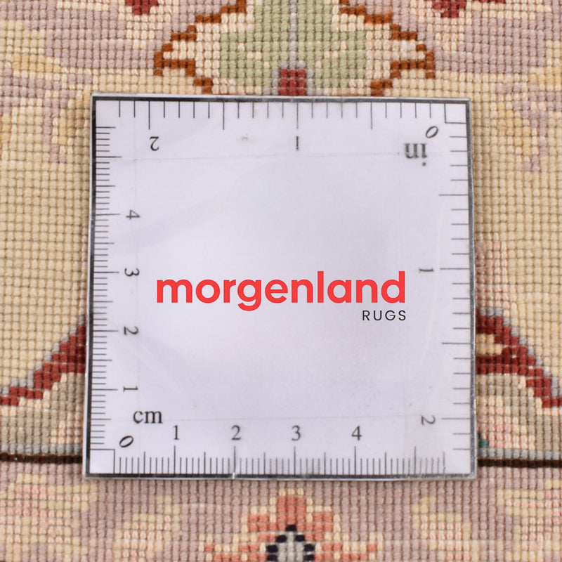 Løber Persisk tæppe - Tabriz - Royal - 210 x 81 cm - beige